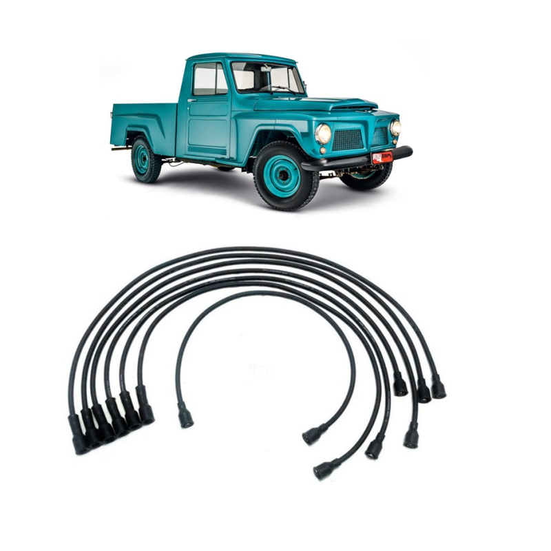 Cabo Vela Ford F75/maverick Jeep Willys/rural 6 Cilindros Delphi